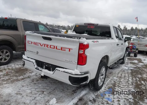 2021 Chevrolet Silverado 1500 4Wd Standard Bed Custom from USA, damaged, VIN 1GCRYBEH7MZ175437